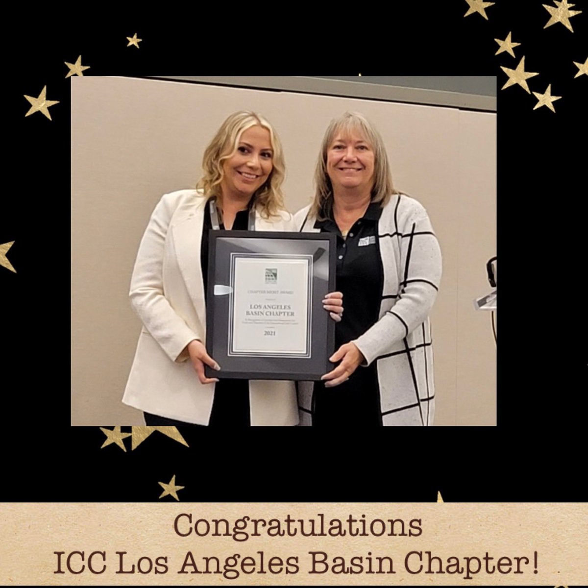 LABC_ICC's tweet image. Our Chapter is beyond thrilled to have received the Merit Award at the 2021 International Code Council’s conference and hearings in Pittsburgh, Pennsylvania! Thank you!!
•
#icclabc #internationalcodecouncil #icc #meritaward #honored