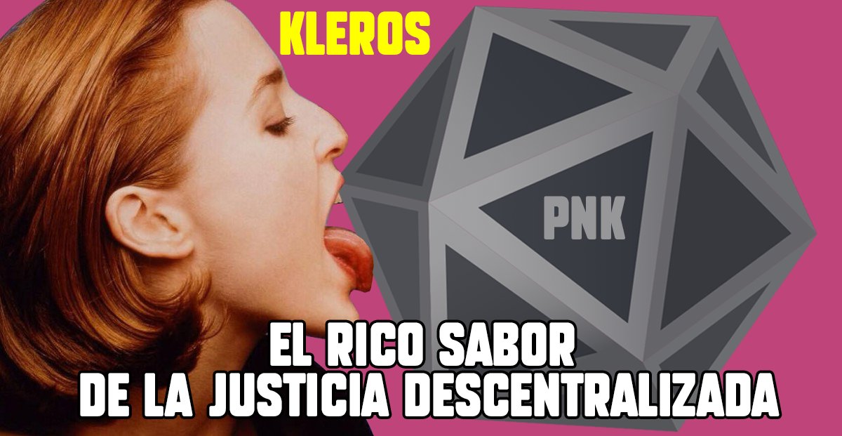 yonasanoy's tweet image. El rico sabor de la justicia descentralizada @Kleros_io #comprapnk $PNK #superpnk #Kleros