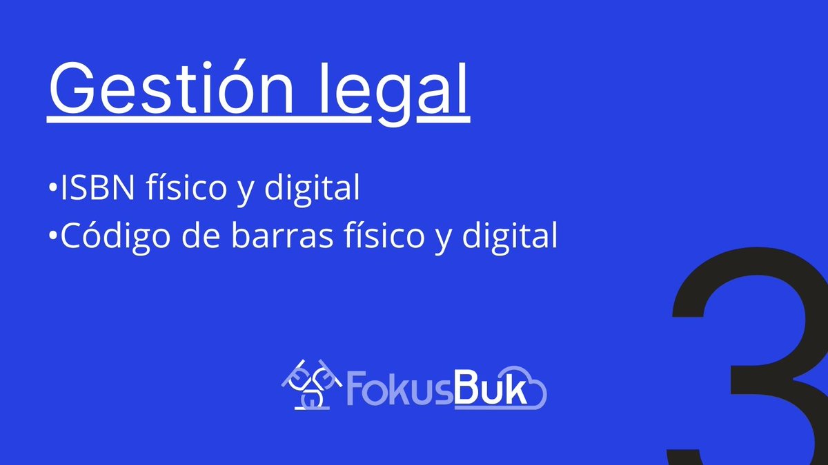 fokusbukmx's tweet photo. El ISBN (International Standard Book Number en inglés) o Número Estándar Internacional de Libros es indispensable para comercializar tu obra. Te explicamos dónde y cómo tramitarlo fácil y sencillo.
#FokusBuk #Editorial #EscribeTuLibro
#ConfianzaQueConstruye #EscribeTuHistoria https://t.co/TnrKdqcXqt