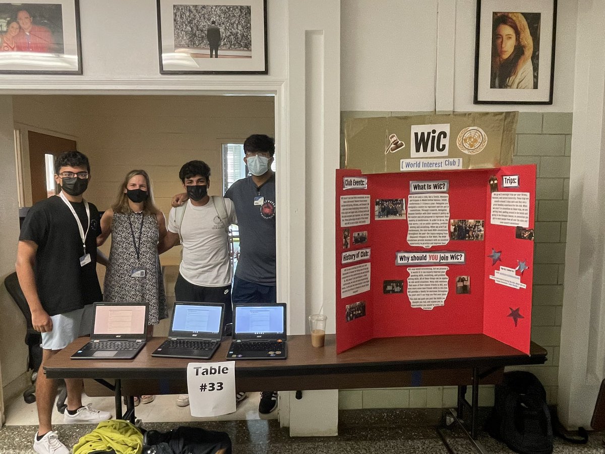 OHSSAO's tweet photo. Club fair 2021 was a true success! There are so many clubs to choose from at OHS! https://t.co/67fNjwavuX