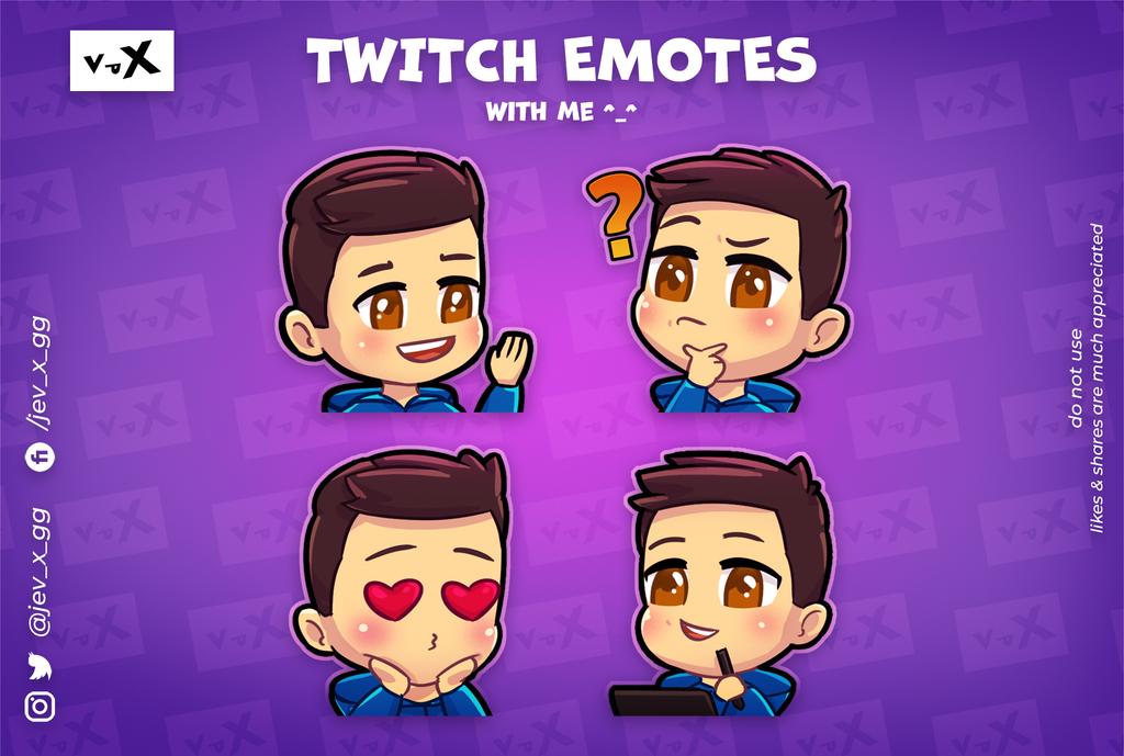 Jev X Gg Twitch Emotes Jevxgg Twitter