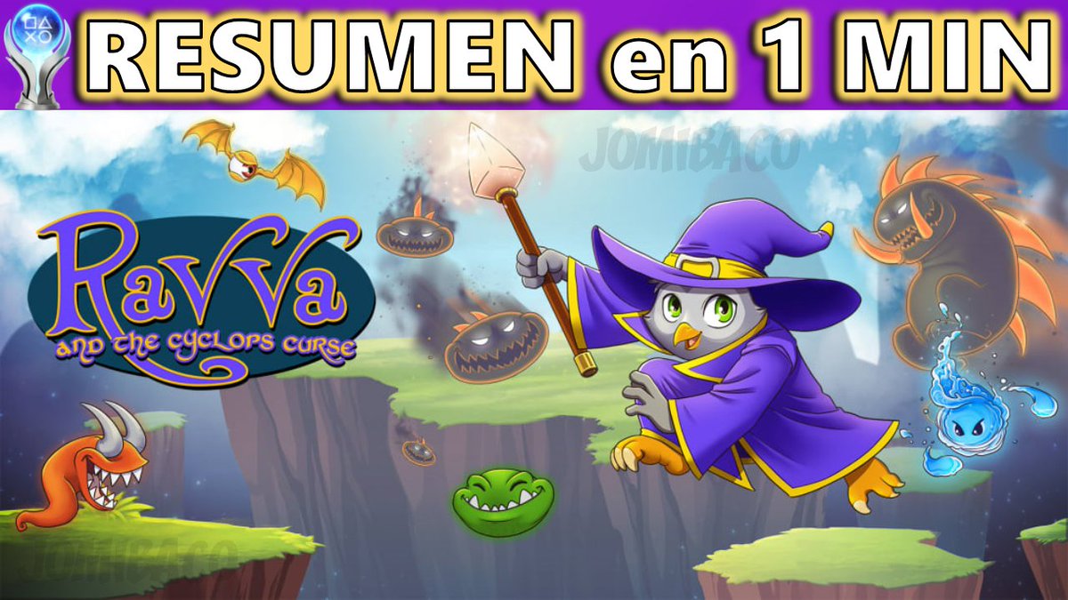 Jomibaco's tweet photo. 🏆Ravva and the Cyclops Curse🧙♀️
🎬RESUMEN en 1 MIN: https://t.co/H6HwKmu4r2
#Ravva #RavvaandtheCyclopsCurse #Eastasiasoft #GalopeTeam #Resumen1Min #TrofeoPlatino #TodoslosTrofeos #Plataformas2D #TrophyHunter #TrophyHunting #indiedev #IndieGameDev #indiegame #retrogame #RavvaGame https://t.co/fuNsMVtskb