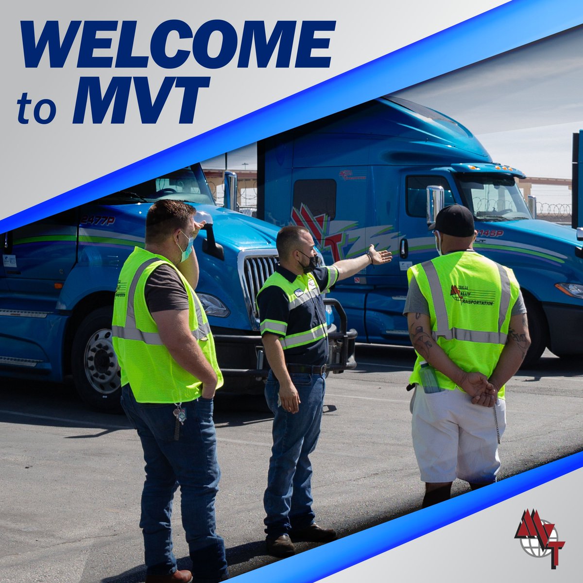 MVTServices's tweet image. We are happy to introduce our newest #MVTFamily Members to the world! Welcome to our winning team that plays a pivotal role in #HelpingAmericaMoveForward! With the dedicated efforts of our whole team, we will continue to help our great nation be the best it can be!🔵