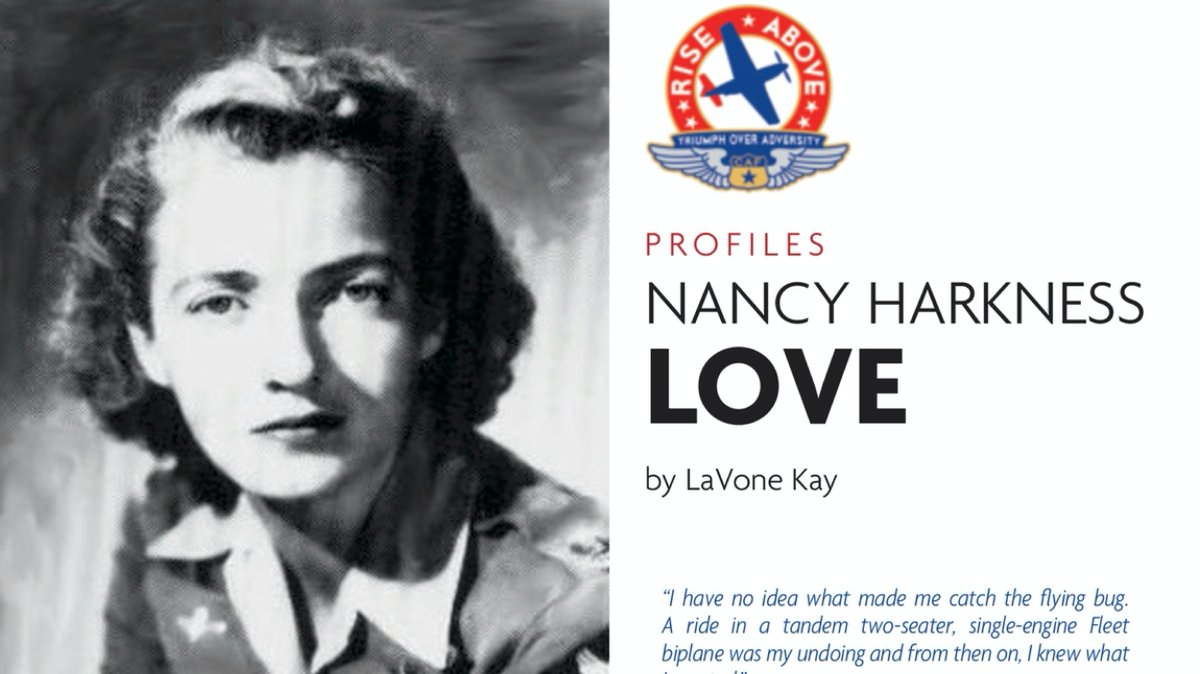 CAF1957's tweet photo. Check out the profile of #WASP leader Nancy Harkness Love in this month's CAF #DigitalDispatch: https://t.co/sHn7aM32Fi 

#WASPWednesday #Aviation https://t.co/nuym6Zi8Z2