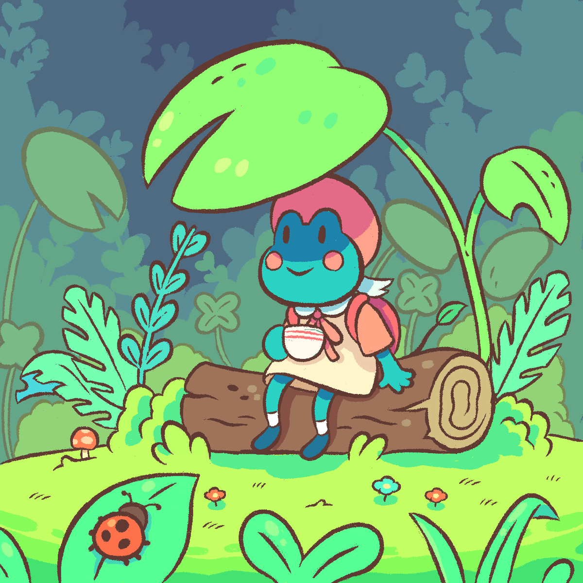 eto2d's tweet photo. A fanart for @smarto_club from the game Teacup. #teacupfanartcontest https://t.co/7nDAVufhwE