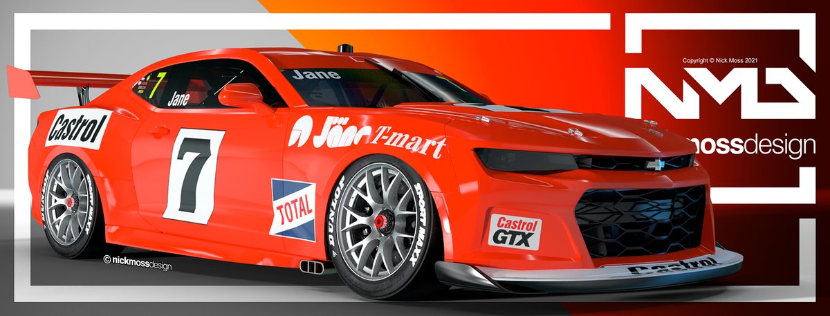 nickmossdesign's tweet photo. https://t.co/FpDh0mauuO - #bobjane #gen3 @supercars #camaro #render for the cover of @Auto_Action https://t.co/0huYdoOEAS