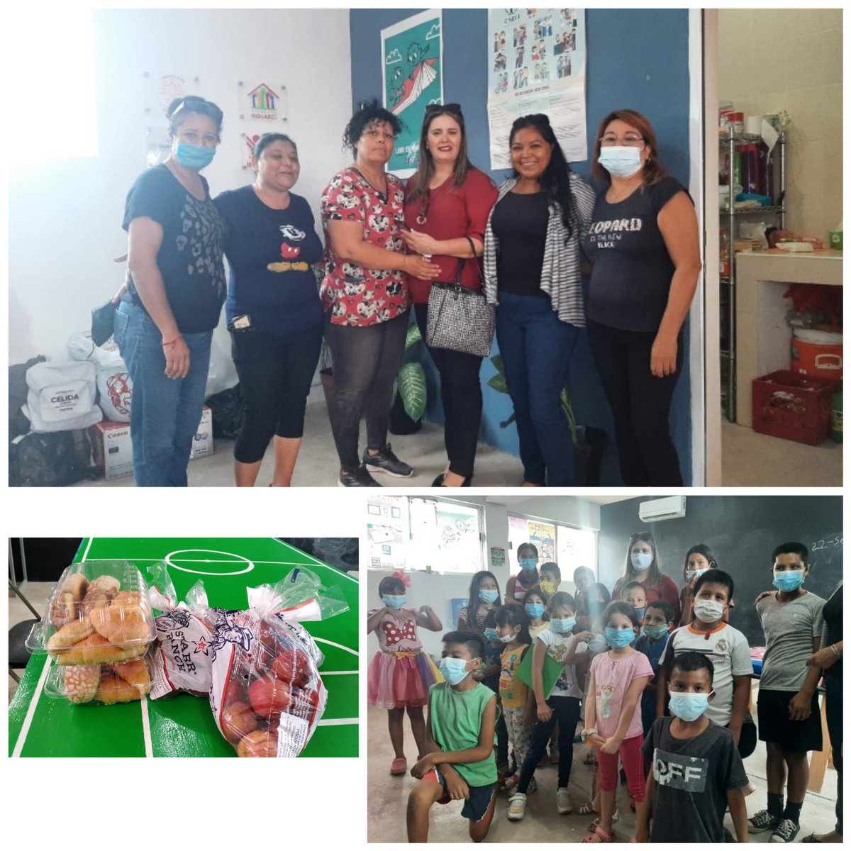 Excelente miércoles centro comunitario recibió la visita de nuestra amiga patricia alvarez  el voluntariado siempre contentas por cada donación que recibimos 
#porundesayono