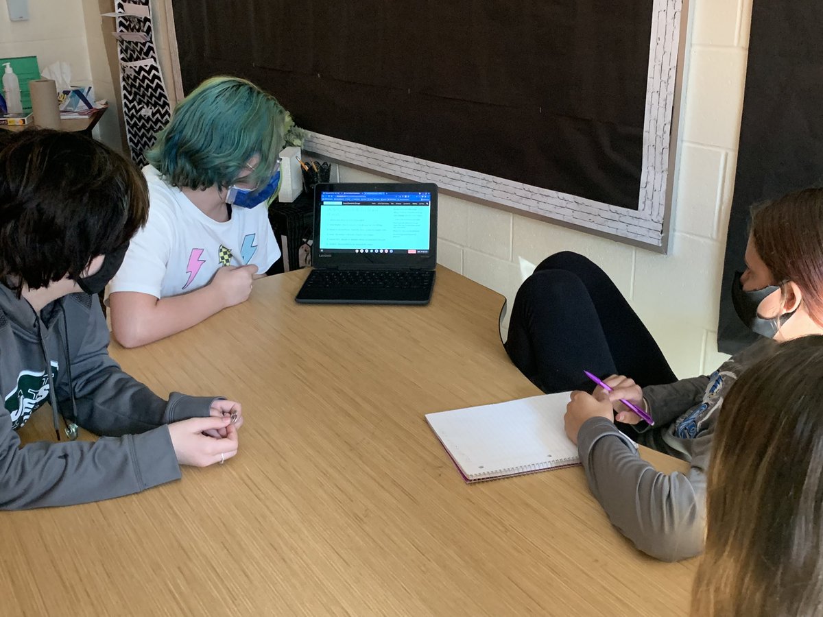 Huff_teach's tweet photo. Ss were introduced to Narrative Unit using a Story Elements Escape Race. Let the races begin! @GVNMSEagles #NMSTeach https://t.co/viXLsMQMrH
