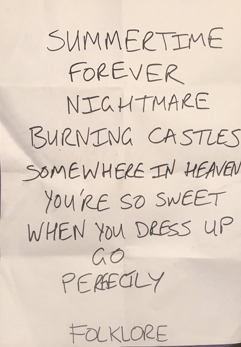 Absolute bliss to see <a href="/LuciaBestBoys/">Lucia & The Best Boys</a> tonight. New songs, new settings, proper sweaty gig. Haven’t missed any one more during lockdown