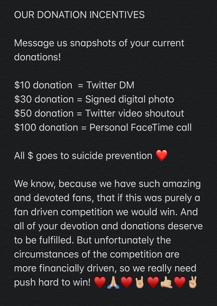 EmblemThree's tweet image. 🚨 Opening Act Competition Update! Please read our update &amp;amp; Here is the sacred link;) theopenact.com/2021/emblem3 .Today is 2 for 1 votes!!🙏🏼Bless you all for your devotion &amp;amp; support! Make sure to tag @/audacy &amp;amp; let them know how much we want to win!&amp;gt;#E3OpeningAct&amp;lt; use this too:)🤍♥️