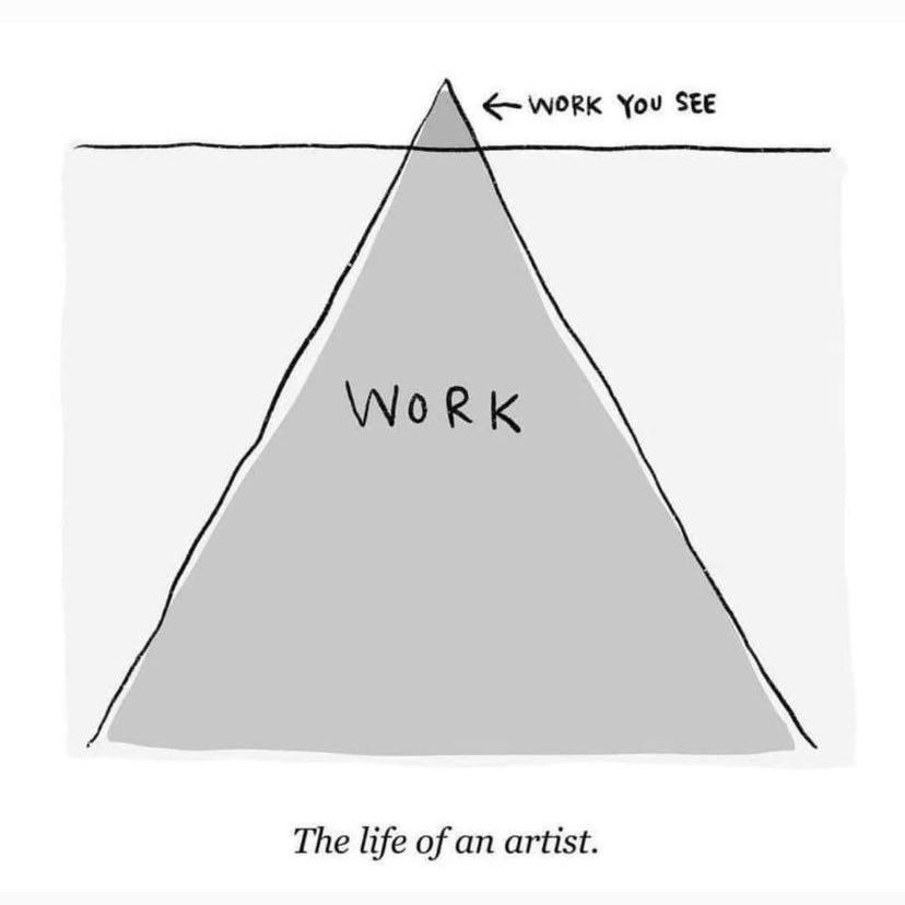 life of an artist