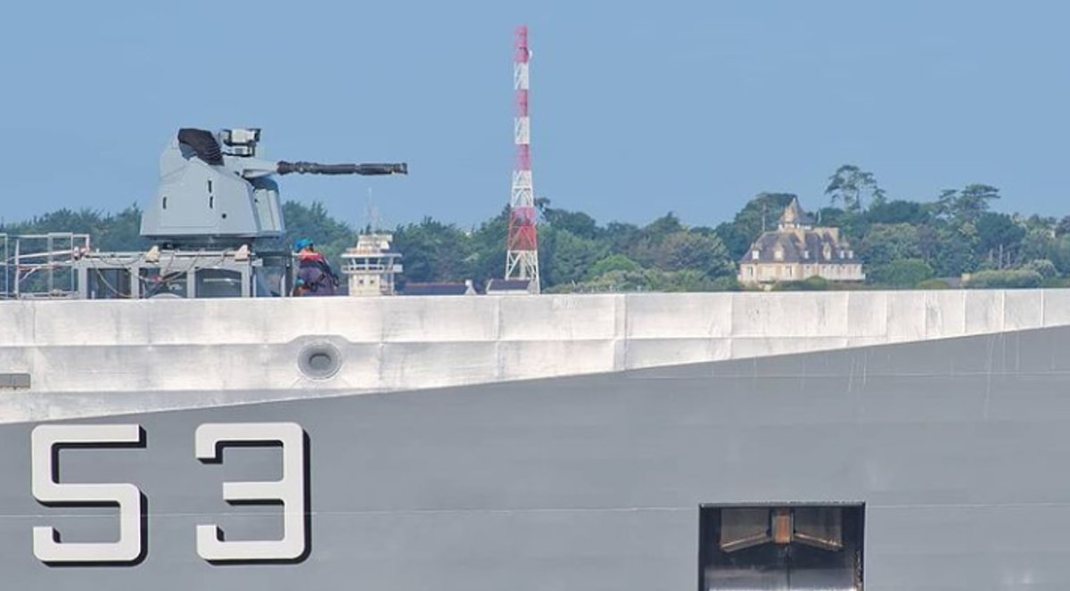 MalvinasData's tweet photo. El P53 ARA Storni tiene instalado el Leonardo Marlin WS 30mm?
El P53 ARA Storni tiene instalado el Leonardo Marlin WS 30mm!
#OPV87 #PruebasDeMar https://t.co/3W7YtKHeub
