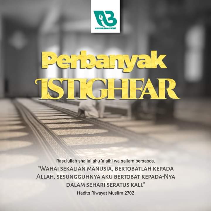abufaizah03's tweet photo. Jika Kamu Manusia, Perbanyak Istighfar! https://t.co/pSf7E9UqGz