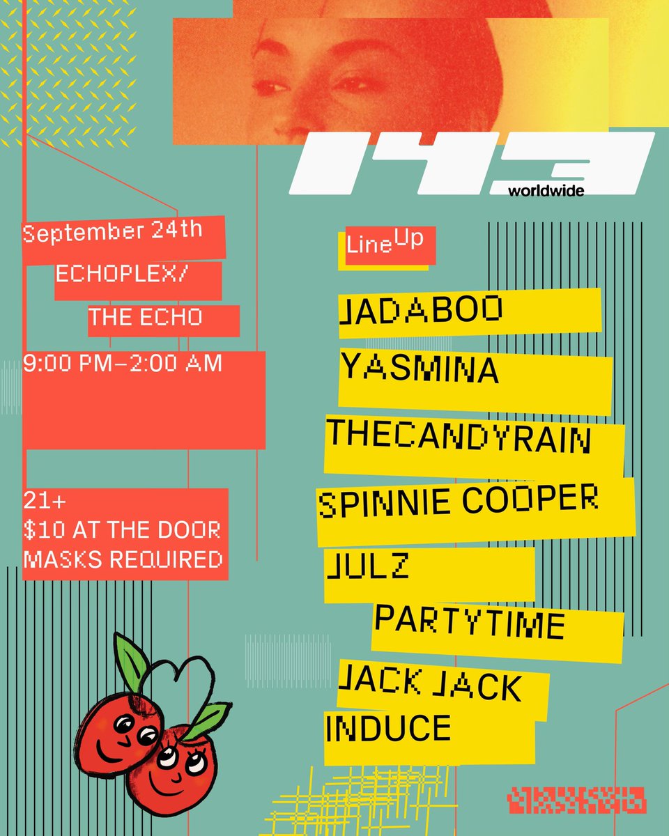 gonna be a hot one this Friday 😉❤️‍🔥 don’t miss it!
<a href="/Jadab0o/">JÆB</a> 
@essjackjack 
<a href="/_thecandyrain/">Segundo</a> 
@143partytime 
<a href="/induce1/">QT 3.14</a>
<a href="/yasminaangele/">YASMINA</a> 
<a href="/julzdelapena/">Julz Dela Pena</a> 
<a href="/spinnie_cooper/">Spinnie Cooper</a>