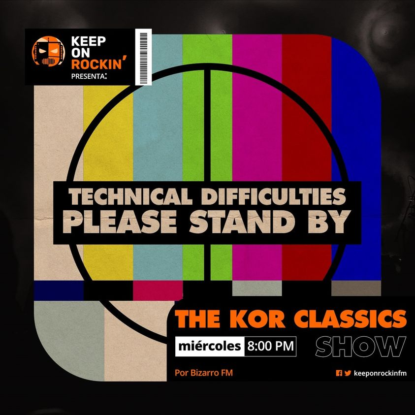 KeepOnRockinFM's tweet photo. Hoy iniciamos una tradición: KOR classics! Vamos al lejano 2016.Por qué haríamos algo así? Porque lo que grabamos el sábado se fue al limbo del internet. Y este blast from the past será suficiente para alimentar sus ganas de buena música y malos chistes.
A las 8 pm por @bizarrofm https://t.co/laF2WaiVTo
