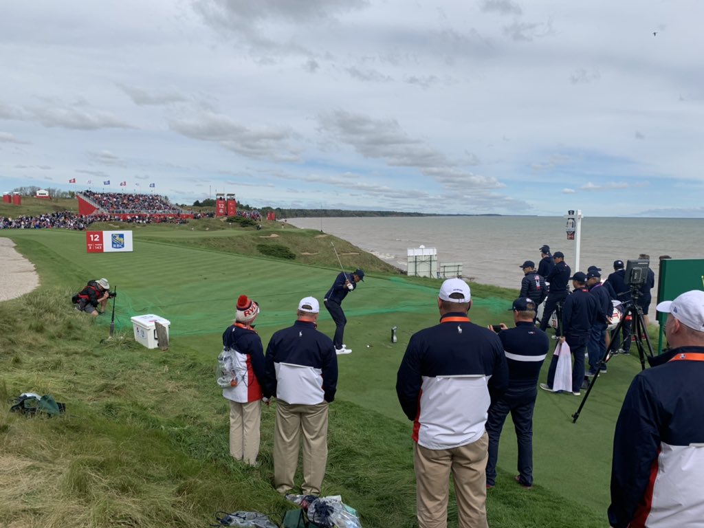 Following @RyderCupUSA today the foursome pairs for Friday morning appear crystallized Koepka/Berger, Spieth/Thomas, DJ/Morikawa, Cantlay/Schauffele. @5ClubsGolf https://t.co/Ub7YY771nD