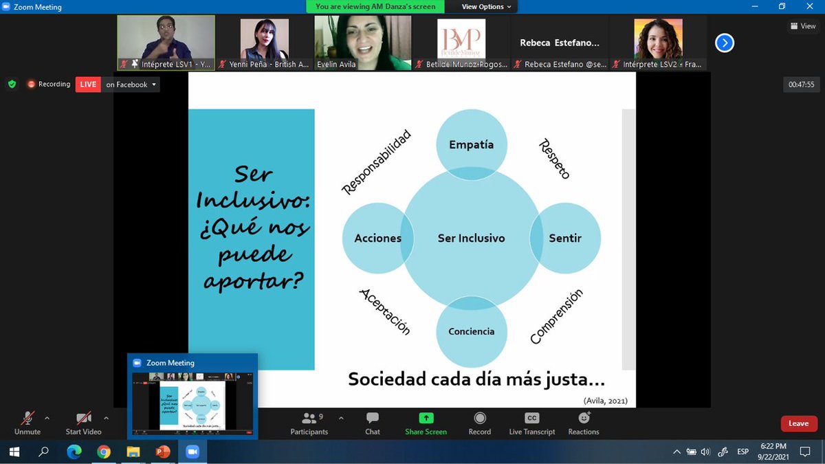 BritishArtsVe's tweet photo. La Dra. Evelin Ávila @Evelin83031730 - Dir. Académica de la Asociación @EducaccionV enumeró los retos y variables fundamentales a tomar en cuenta para el desarrollo de propuestas para la #EducaciónInclusiva en #Venezuela
#DASHDisabilityArts
@veBritish @amdanzamixta @SerInclusivo https://t.co/rHeQxwxs0S