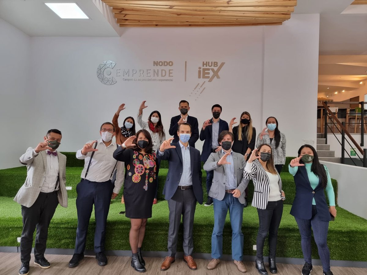 HUB_IEX's tweet photo. Hoy recibimos al presidente de Innpulsa Francisco Noguera y su gran equipo de trabajo para continuar articulando proyectos en innovación y emprendimiento en salud de gran impacto en Colombia y Latinoamérica. #HUBiExAliados
@fjnoguera https://t.co/TYYvZvVT2u