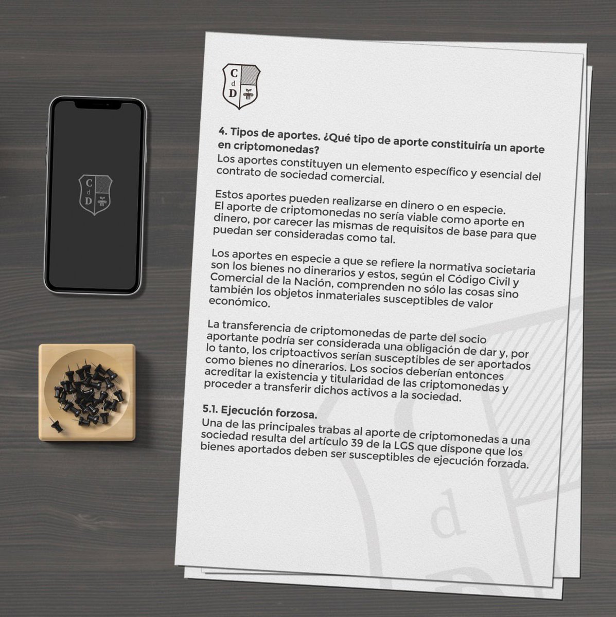 CLUBdDERECHO's tweet photo. Criptomonedas, sociedades y capital. ¿Se puede constituir una sociedad con criptoactivos? Te dejamos un resumen del artículo publicado en @errepar del Dr. Tomás Sánchez Saccone (@tsanchezsaccone) miembro del Club de Derecho  🖊 https://t.co/RLQchrJ9kC