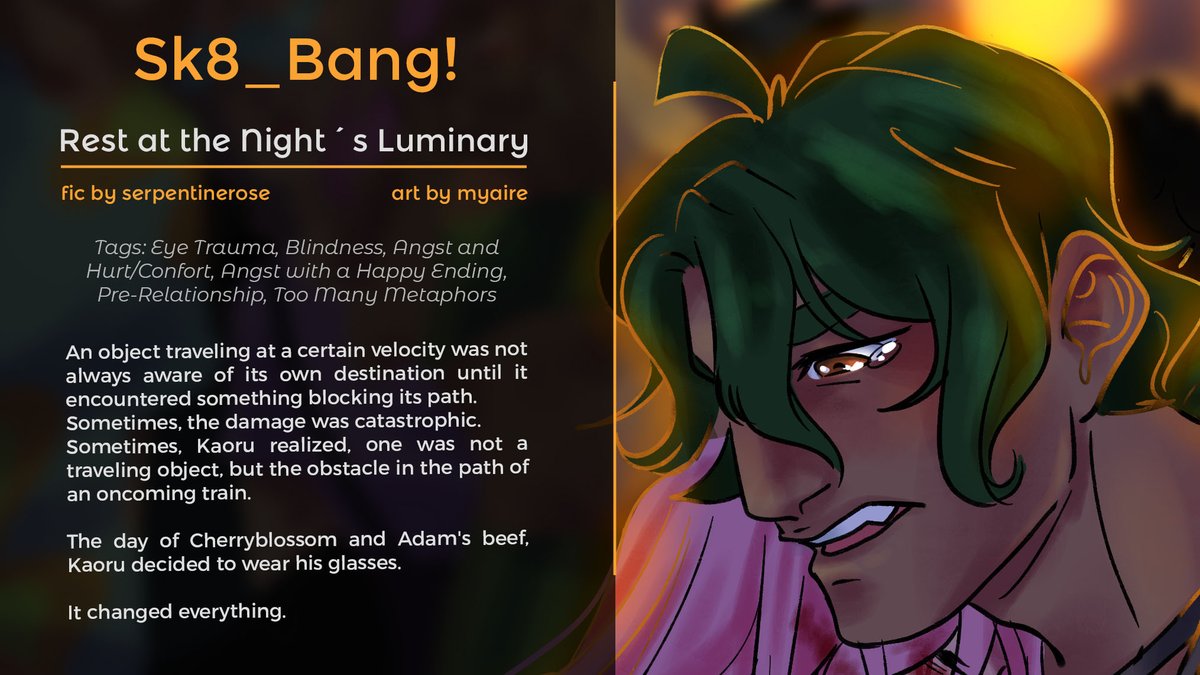 myaire21's tweet photo. Joe qwq you are making me emotional!
My piece for @SK8_Bang , together with @serpentinerose AAAAA
Check out the entire baby at https://t.co/aHkY9qdJrf https://t.co/ycUAfP5PFE