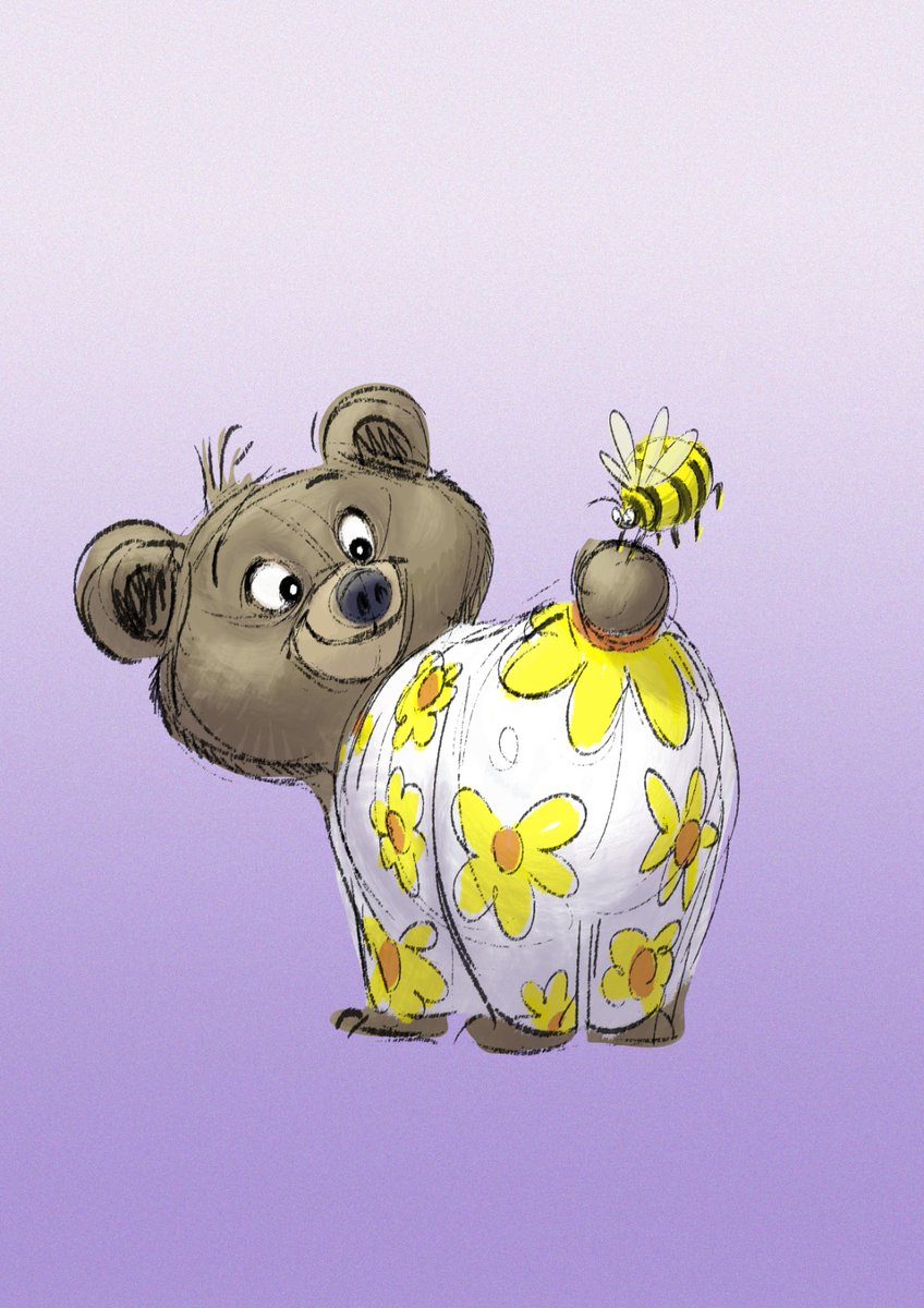SketchtoAnimate's tweet photo. What made you #smile today? For me it was #sketching these cute little #bears. Sketched these during our morning #CoffeeAndDraw on our Disc0rd Server! One of our Patrons needed help getting #inspired to #draw some cubs! So I sketched these for them, and it was a lot of fun! https://t.co/7qB5RsMXn2