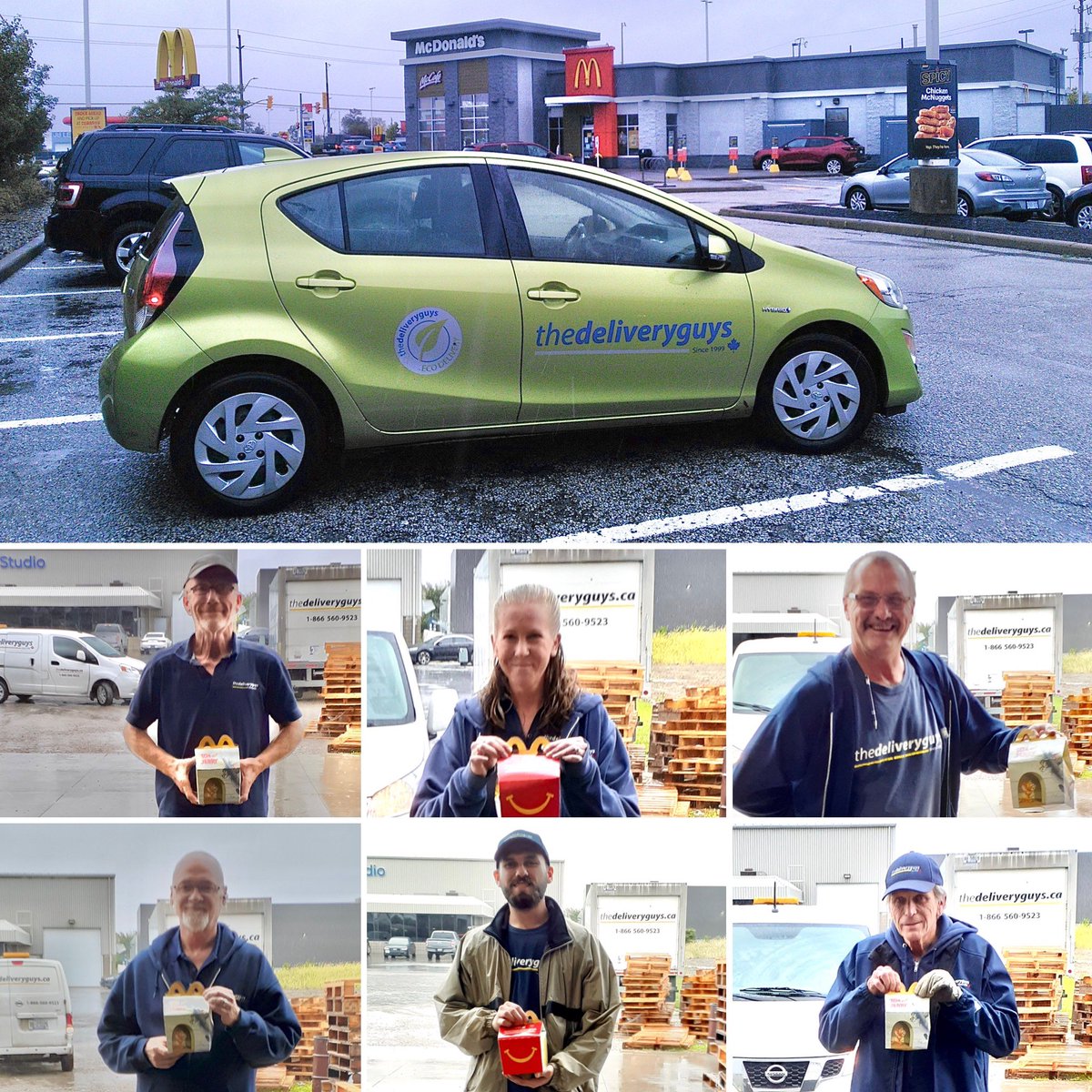 deliveryguysinc's tweet photo. Our team in Windsor enjoyed a treat today in support of @mcdonaldscanada #McHappyDay!
Every time you buy a Happy Meal at McDonald's today, a portion of the proceeds is donated to RMHC.
#Community #HelpingOthers #SupportLocal #ShopLocal #ShipLocal #CommunityIsEverything https://t.co/MP8MpTFGzR
