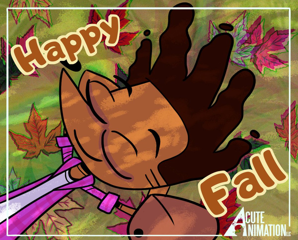 AcuteAnimation's tweet photo. Spooky Season has finally begun!🍂 https://t.co/l5FVHOy4hP