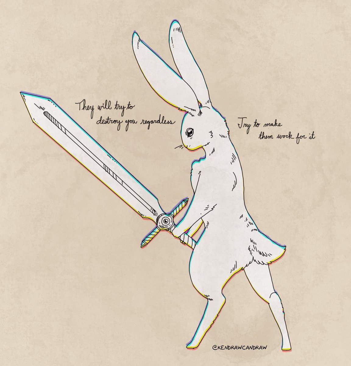 kendrawcandraw's tweet image. Rabbit rabbit