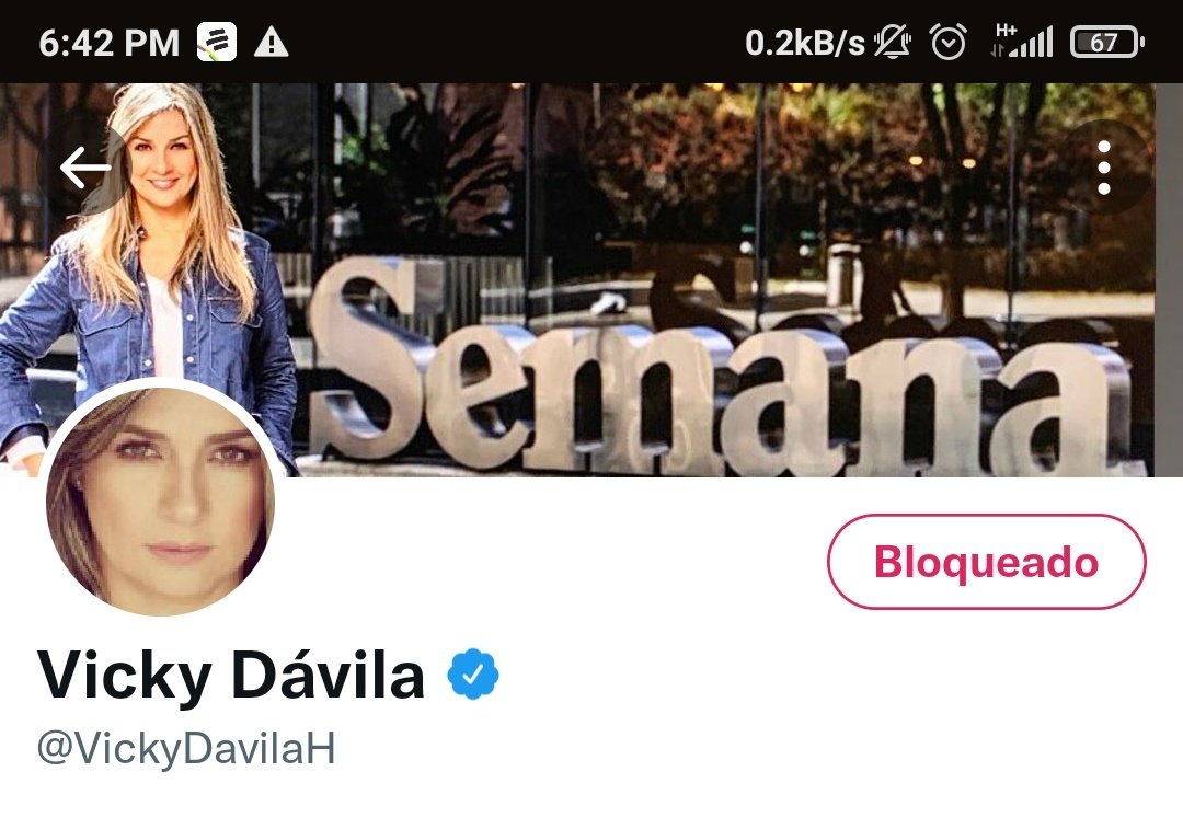 #YoBloqueoAVicky un granito de arena a favor del periodismo.
