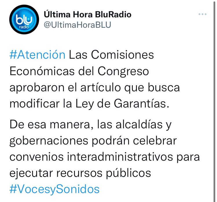 Ya no tienen vergüenza, con la derogación de La Ley De Garantías los corruptos muestran sus cartas, su desespero los han llevado a no tapar sus corruptas triquiñuelas 
¿Alguna otra duda que van a robarse las elecciones?