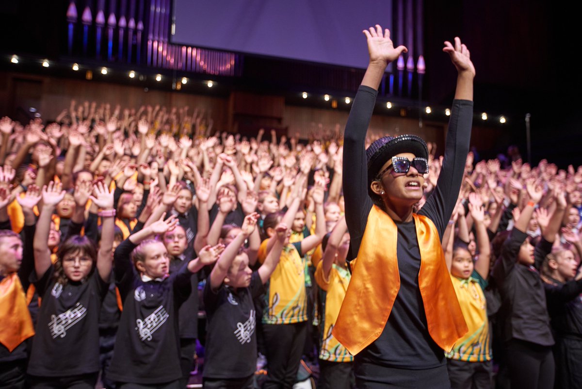Over 500 voices from public primary schools culminated this week for the WA Massed Choir Festival at <a href="/perthconcerthal/">Perth Concert Hall</a>. They were fantastic last night - very talented kids and fantastic initiative to compliment the curriculum in our schools 🎵⭐