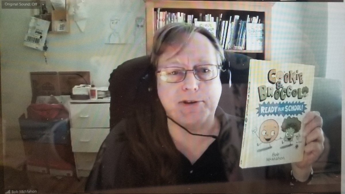 mrsgunns's tweet photo. Special thanks to @Bobtoons for the great virtual visit today! The students loved it. @SSYRAJR @LisaOckerman @trishg1 #librarylife https://t.co/xtWGxCq5mD