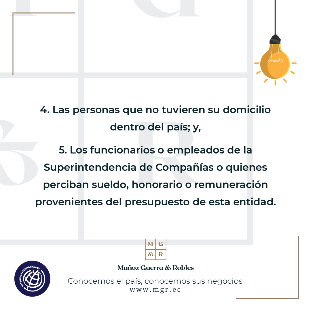 MGR_Ecuador's tweet photo. !Nuevo #MGRTip! ¿Quiénes NO podrán ser auditores externos? Recuerda revisar esta lista antes de contratar a tu #auditorexterno https://t.co/ua5kXiFnwu