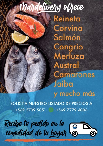 MarDelivery's tweet photo. Retomamos nuevamente nuestras redes sociales! Seguimos entregando la mejor calidad en pescados y mariscos frescos a la puerta de su casa y en todo Santiago. Consulte por despachos en su comuna 

#Pescados #Mariscos #Quesos https://t.co/6kpnBT1UBW