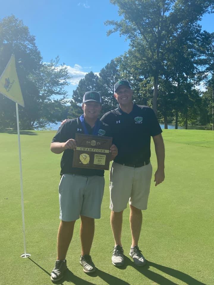 DISTRICT CHAMPS!!! Canes blow past their competition today at the district tournament with a team score of 305. Special shout-out to Tucker Wick ‘25 with a outstanding score of 68 and a individual win. Canes continue their post season run Tuesday in the region tournament #GoCanes