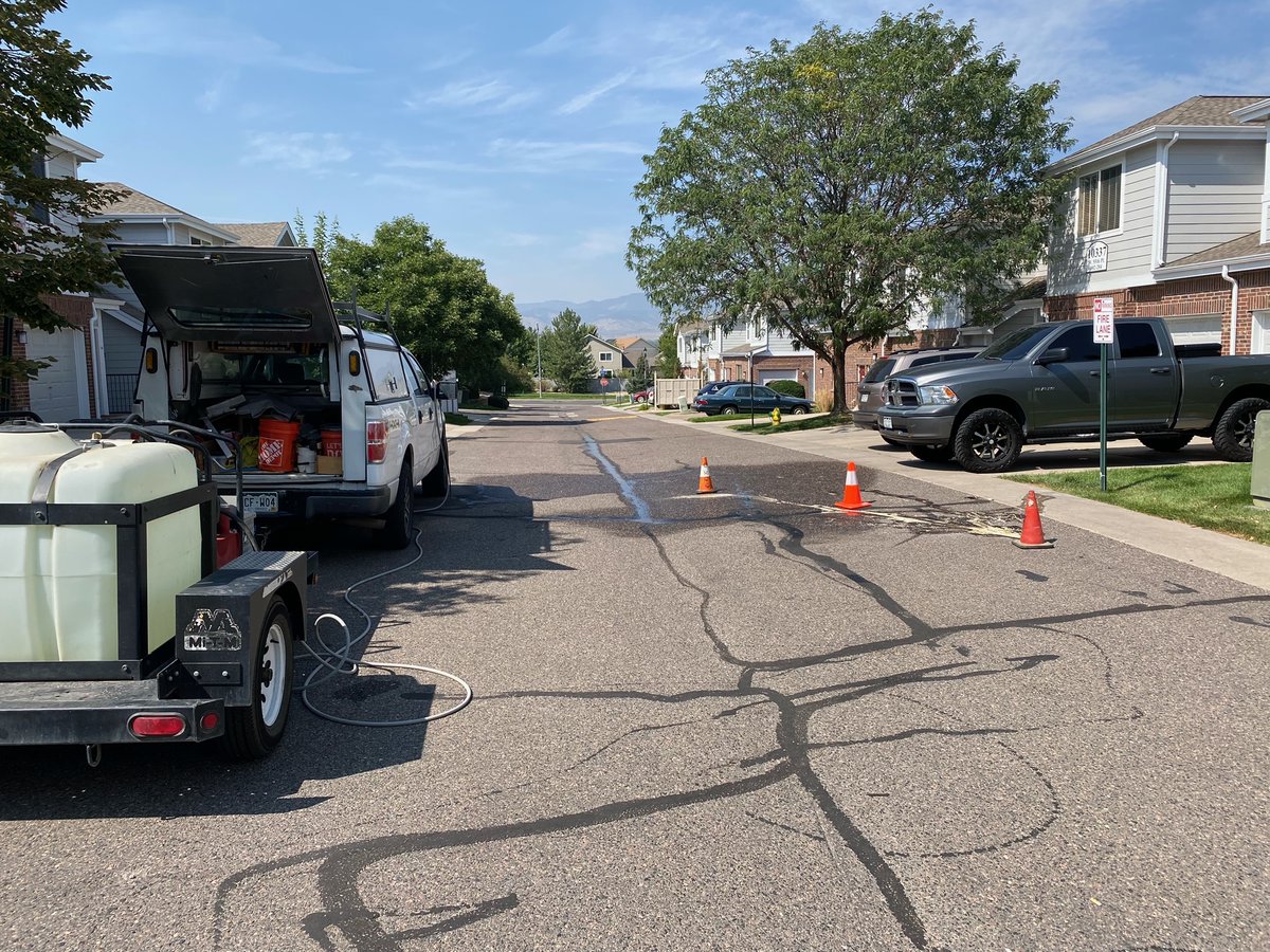 PRC_PrepRite's tweet photo. Messes got you down? Random spills? @PRC_PrepRite has 2 different trailer mounted pressure washers that can tackle these jobs. Let us know how we can help make your property look their best again! #preprite303 #PrepRite #prepritecoatings #PRC #powerwashing #trailermounted #spills https://t.co/0FwFTOnn0x
