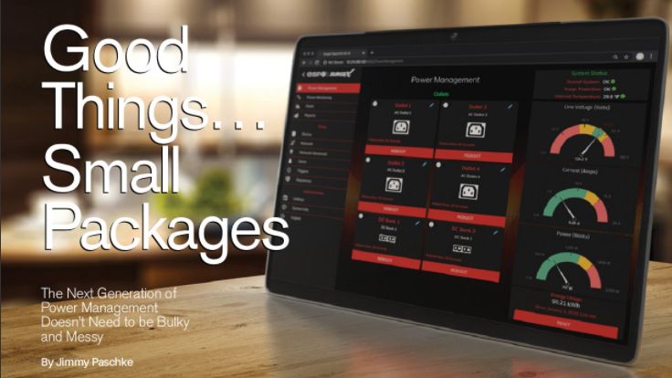 SurgeXAV's tweet image. This just in: power protection doesn&apos;t have to be ugly. Our Jimmy Paschke shares the latest on compact, sleek #powermanagement on page 34 @ResTechToday: bit.ly/3jK1v49
