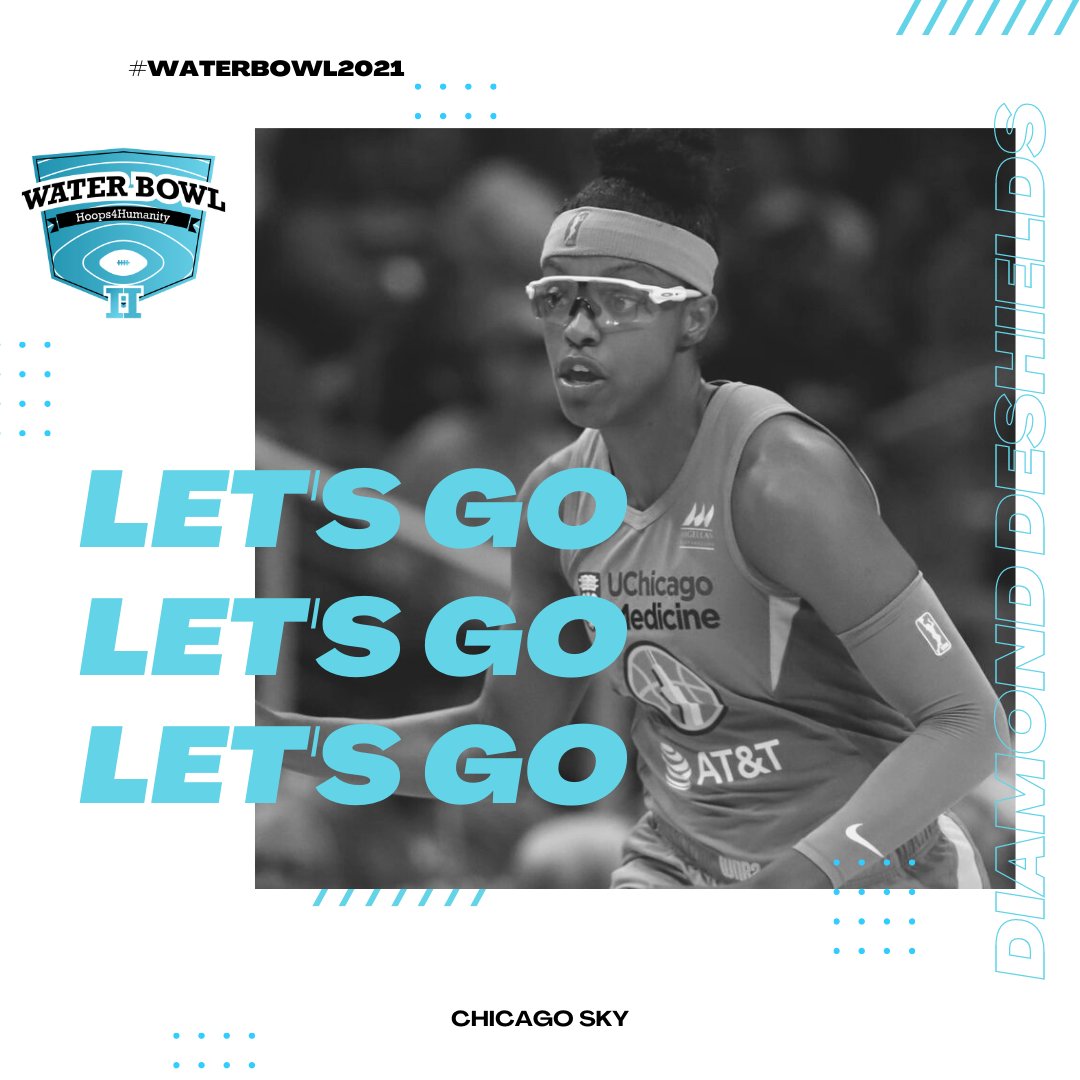 BrogdonFamFnd's tweet photo. #WaterBowl #FantasyFootball completes week 2, we're grateful for @ChicagoSky @WNBA athlete @diamonddoesit1 - VICTORIOUS this week in "The Bowl." To Diamond, winning means even more, since our league brings #cleanwater &amp; #education to kids in #Africa  #DiamondDoesIt https://t.co/hjQeXs7IqR