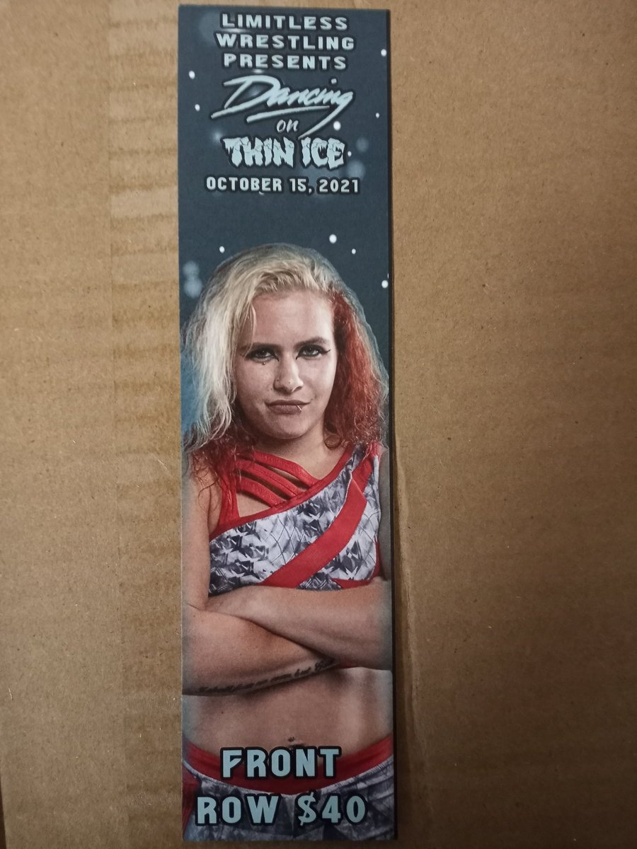 MainelyRob's tweet photo. Got my @LWMaine #DancingOnThinIce ticket today. @mashaslamovich on it.. much nicer than the @JonAlba and Prestigious ticket I'm stuck with for #EUPHORIA. https://t.co/s3V5rWgnW0