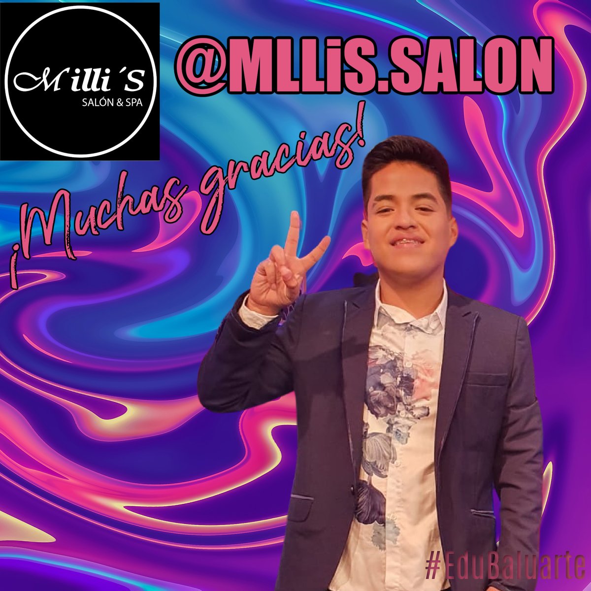 EduBaluarteOf's tweet photo. Muchas gracias a mi patrocinador del concierto! Milli's Salón De Belleza Y Spa https://t.co/WMpZZd58sd
#EduBaluarte #ConciertoPronto https://t.co/3Nfrm4S7aQ