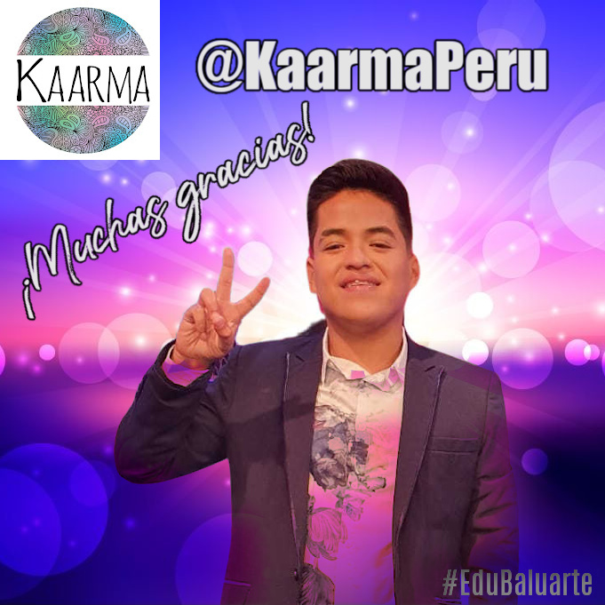 EduBaluarteOf's tweet photo. Muchas gracias a mi patrocinador del concierto! Kaarmaperu https://t.co/Ga68xKyJbn
#EduBaluarte #ConciertoPronto https://t.co/anXShjDUUK