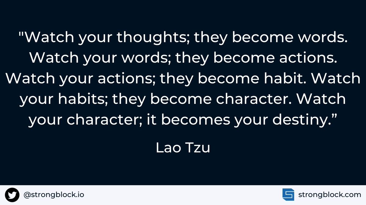 #WednesdayWisdom for the #NodeArmy 

How $STRONG