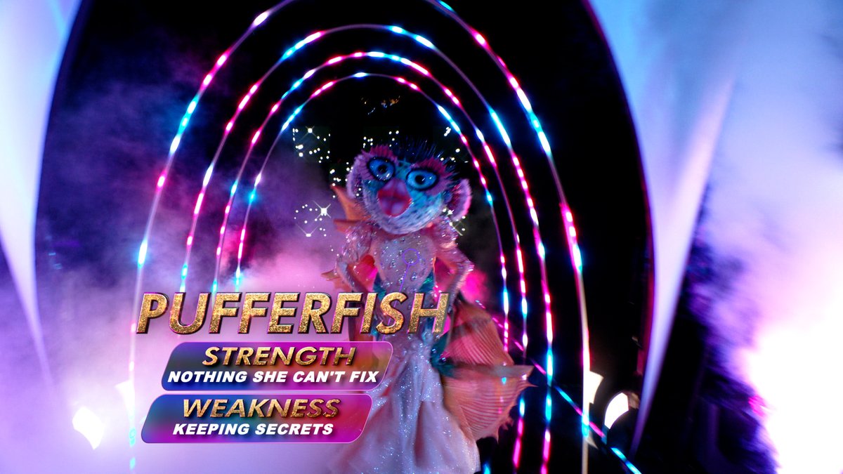 MaskedSingerFOX's tweet image. You better strut, #PufferfishMask! 🐡 #TheMaskedSinger