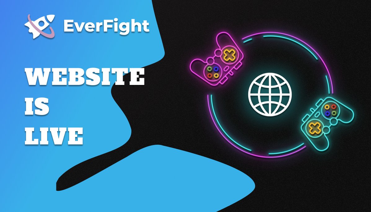 everfight_token's tweet image. Our website is now live! everfight.games