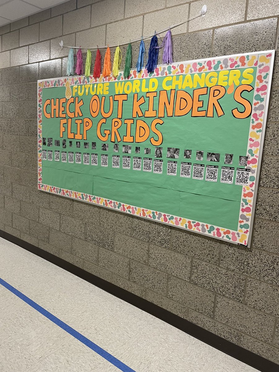 MissJenMcIntyre's tweet image. SO proud of my babies! Check out how they feel about Kinder if you’re in our hallway sometime! Shout out to @Flipgrid for providing a platform for young friends to share their voices! 😍🤍