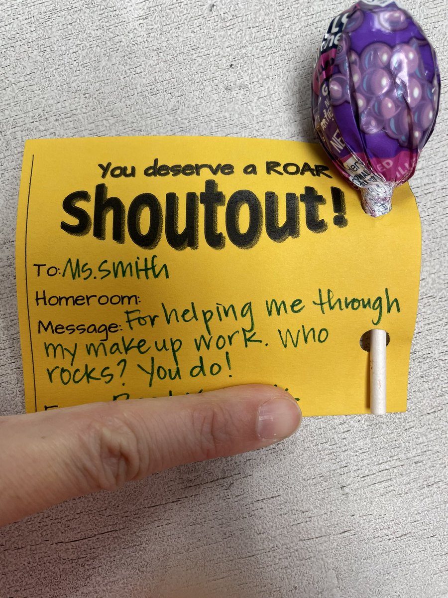 Smith_Educating's tweet photo. Special shout-out from a very special student! @wilkerson_pto #wilkersonrocks https://t.co/16Rd3SdDlX