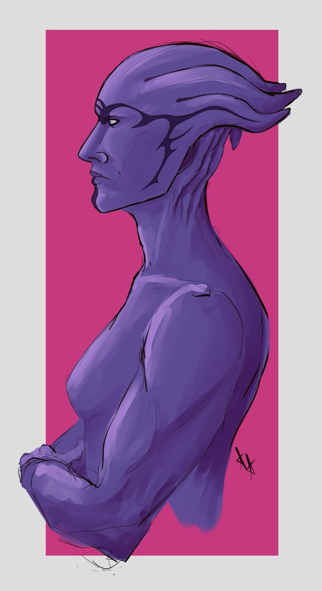 galenarattler's tweet photo. Quick sketch of one, Aria T'loak. Haven't stopped thinking about the kiss during Omega DLC
#MassEffect #AriaTloak #MassEffect2 #MassEffectFanart #IAmOmega #MELE https://t.co/MDVLNtPqhZ