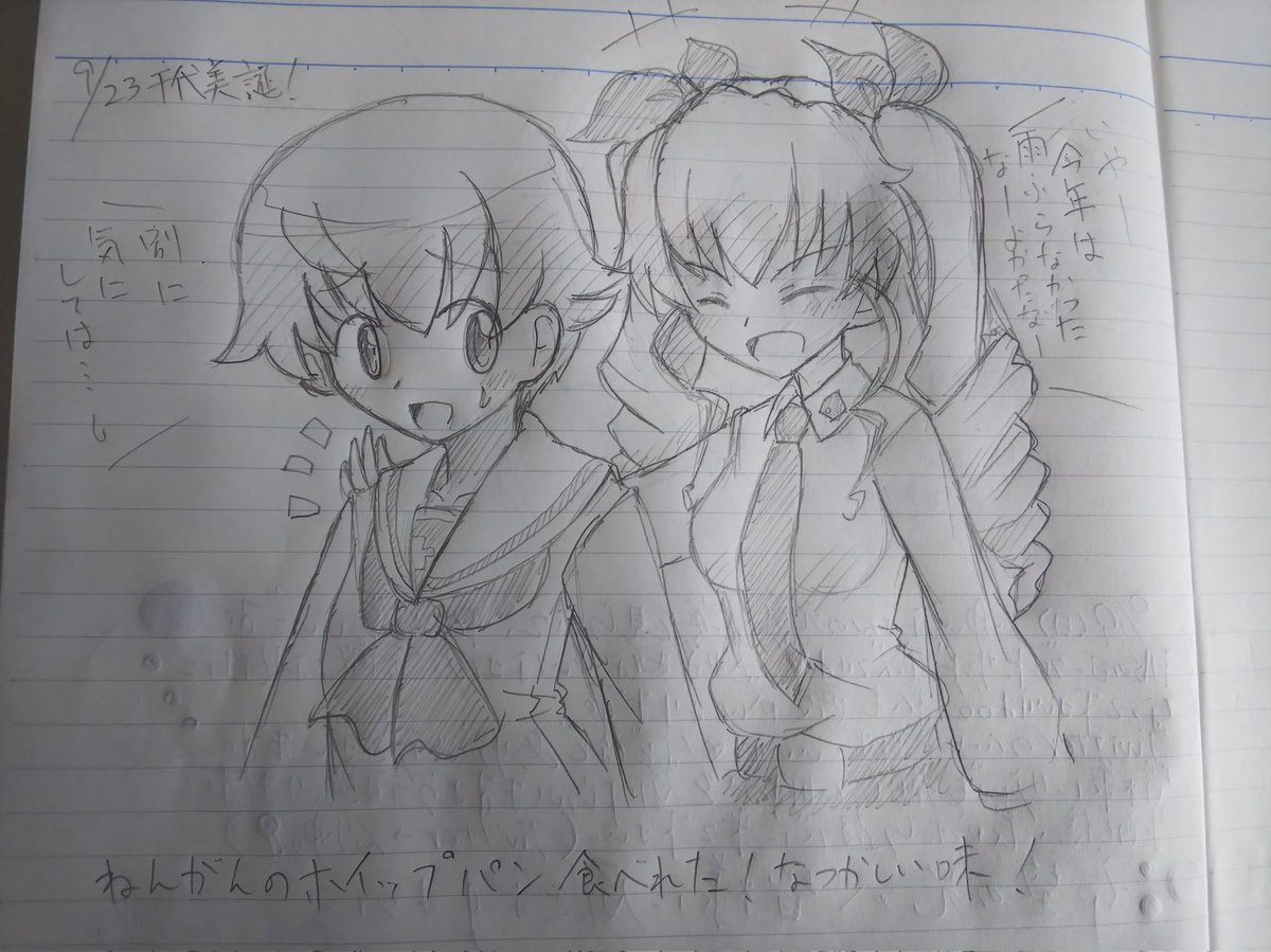 ナカジマとアンチョビ
これも同い年～w 