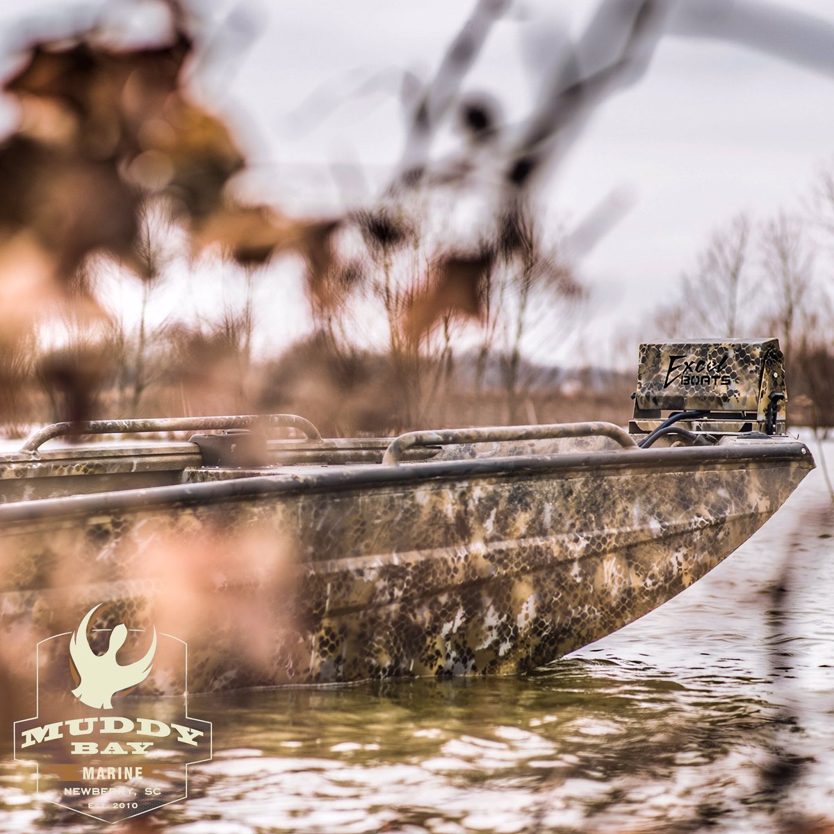 MuddyBayMarine's tweet photo. Blend in to Stand Out. Get the @excel_boats F4 in Sitka® Optifade from MUDDY BAY® and #letstakeitoutside
.
.
#muddybay
#5starcertified
#duckmark
#muddybaymarine
#muddybayoutfitters
#muddybaymarineandoutdoors #marshtide #timberstorm
#muddyblind
#muddybaymuddyblind https://t.co/uOYvAU93dy