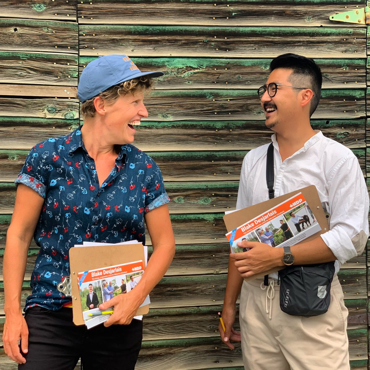 JanisIrwin's tweet photo. It’s official!

We have elected a 27-year-old, two-spirit Indigenous MP here in Edmonton Griesbach.

This is our Alberta.

We’ve put our trust in someone who will be here for us.

I’m so damn proud of you, @DesjarlaisBlake.

I can’t wait to see all you accomplish, my friend.

🧡 https://t.co/aE559NTXs8
